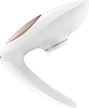 Vibratore di coppia con succhiaclitoride