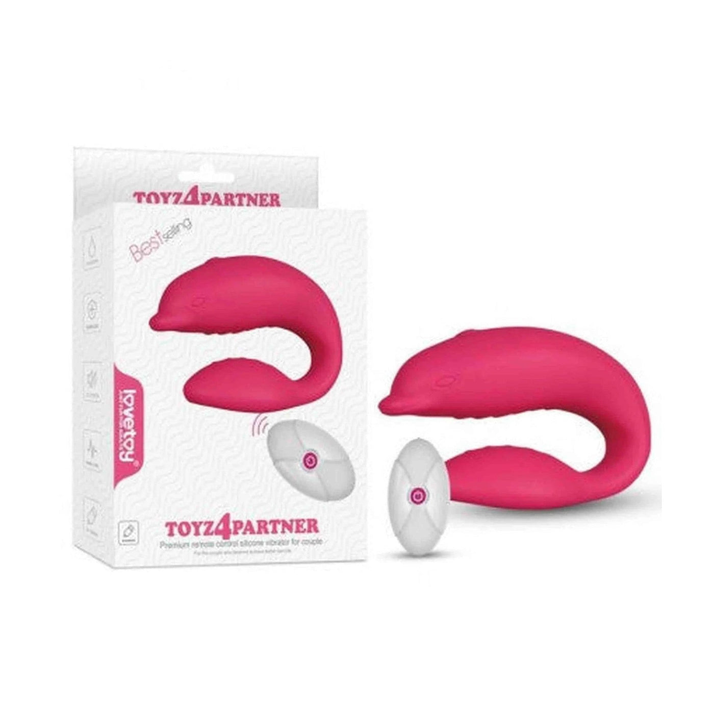 Confezione vibratore Lovetoy con telecomando wireless incluso