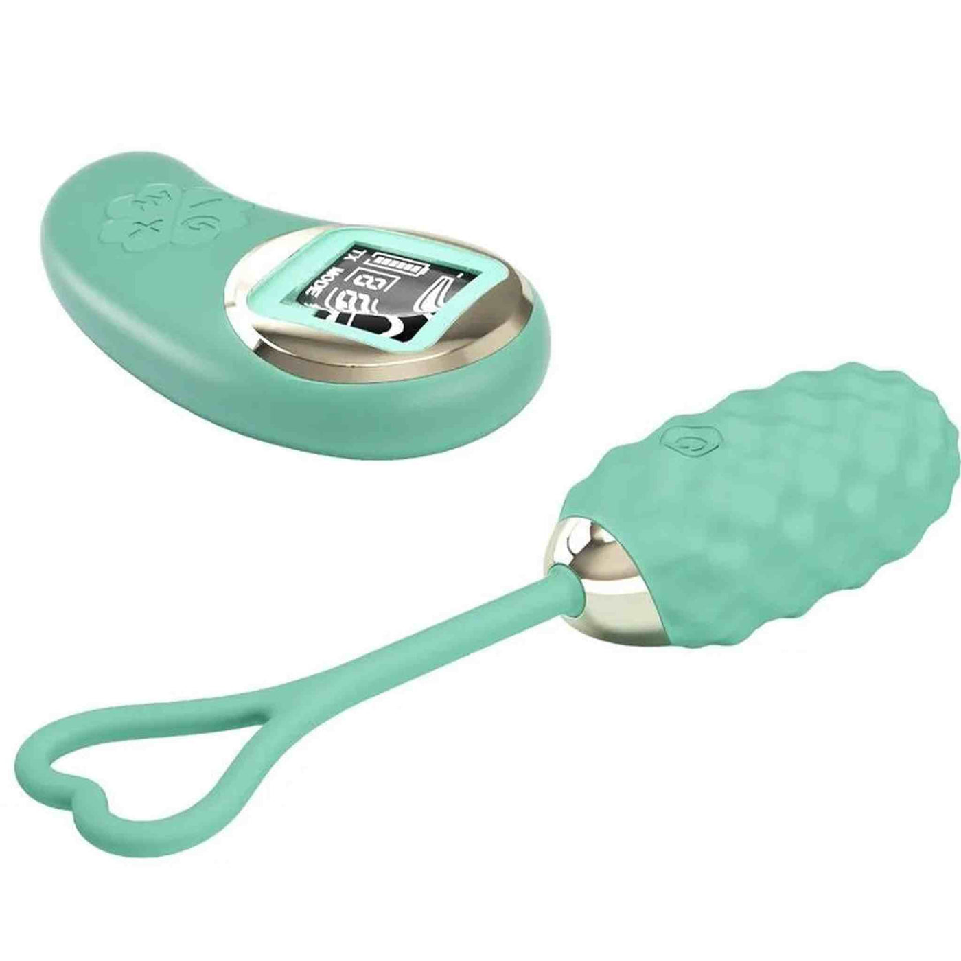 Vivian Ovetto Vibrante con Texture Extra Stimolante e Comando Wireless con Schermo LCD