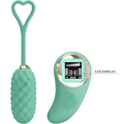 Vivian Ovetto Vibrante con Texture Extra Stimolante e Comando Wireless con Schermo LCD