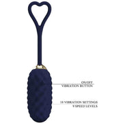 Vivian Ovetto Vibrante con Texture Extra Stimolante e Comando Wireless con Schermo LCD