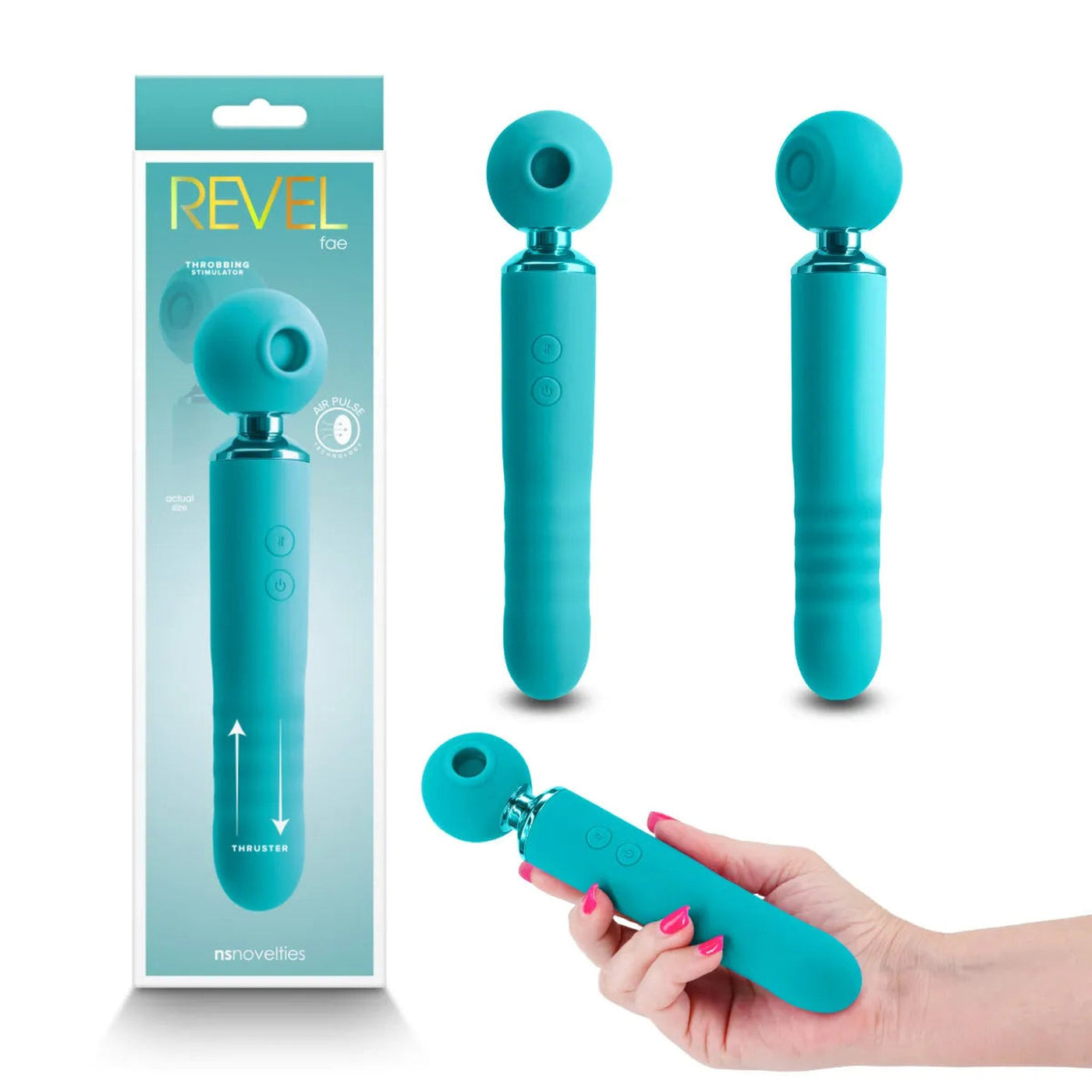 Wand Succhiaclitoride con Vibratore Up & Down