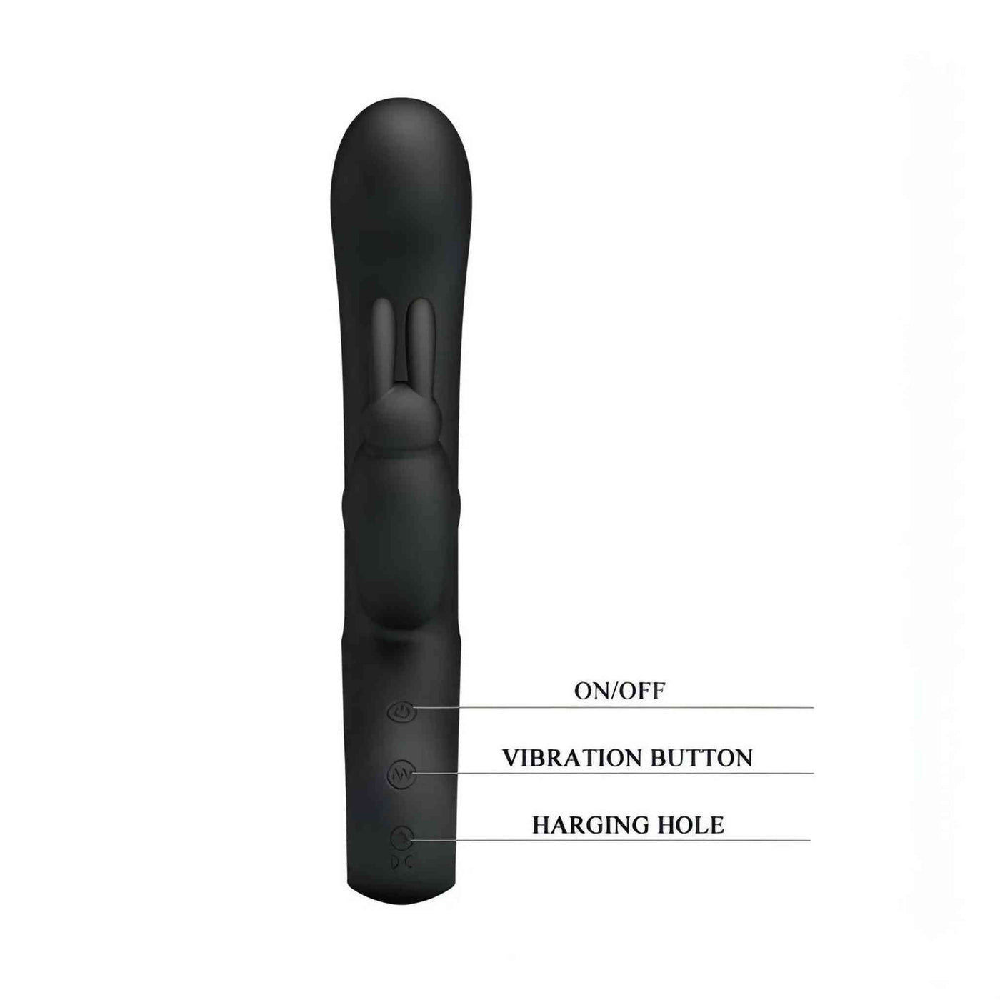 Webb Vibratore Rabbit in silicone 12 diverse velocità