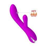 Wilbur Vibratore Rabbit con Riscaldamento 48° e 12 diverse vibrazioni