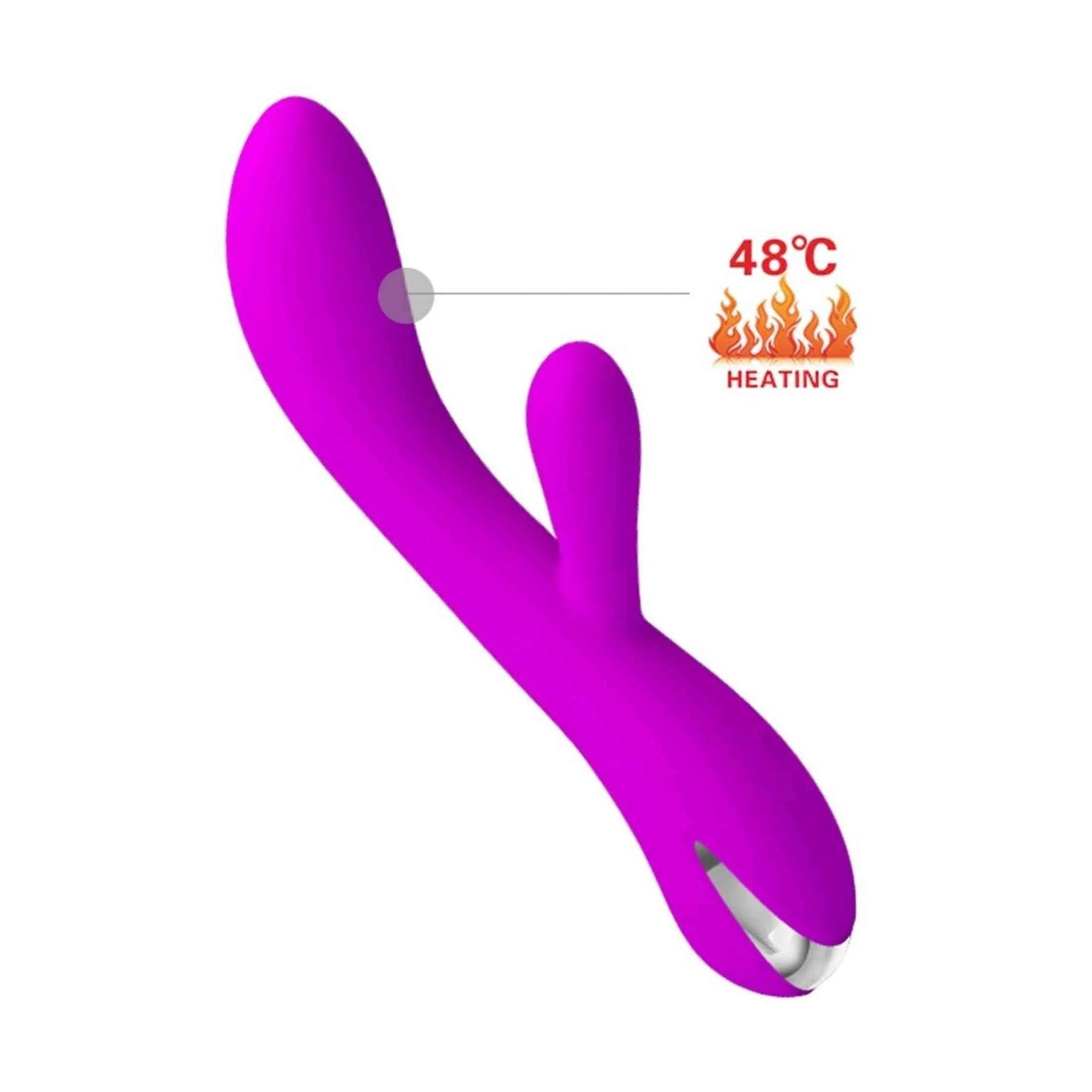 Wilbur Vibratore Rabbit con Riscaldamento 48° e 12 diverse vibrazioni