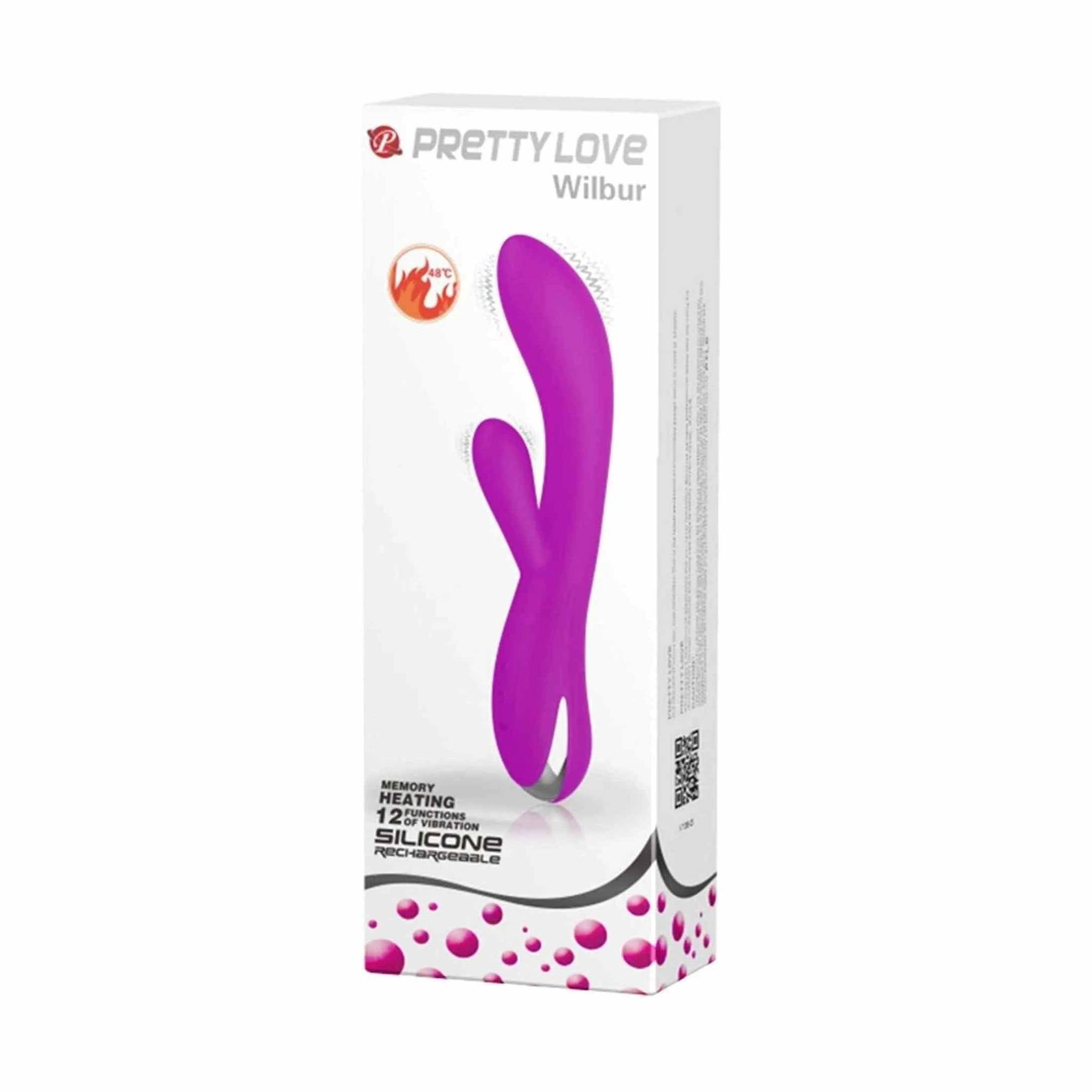 Wilbur Vibratore Rabbit con Riscaldamento 48° e 12 diverse vibrazioni