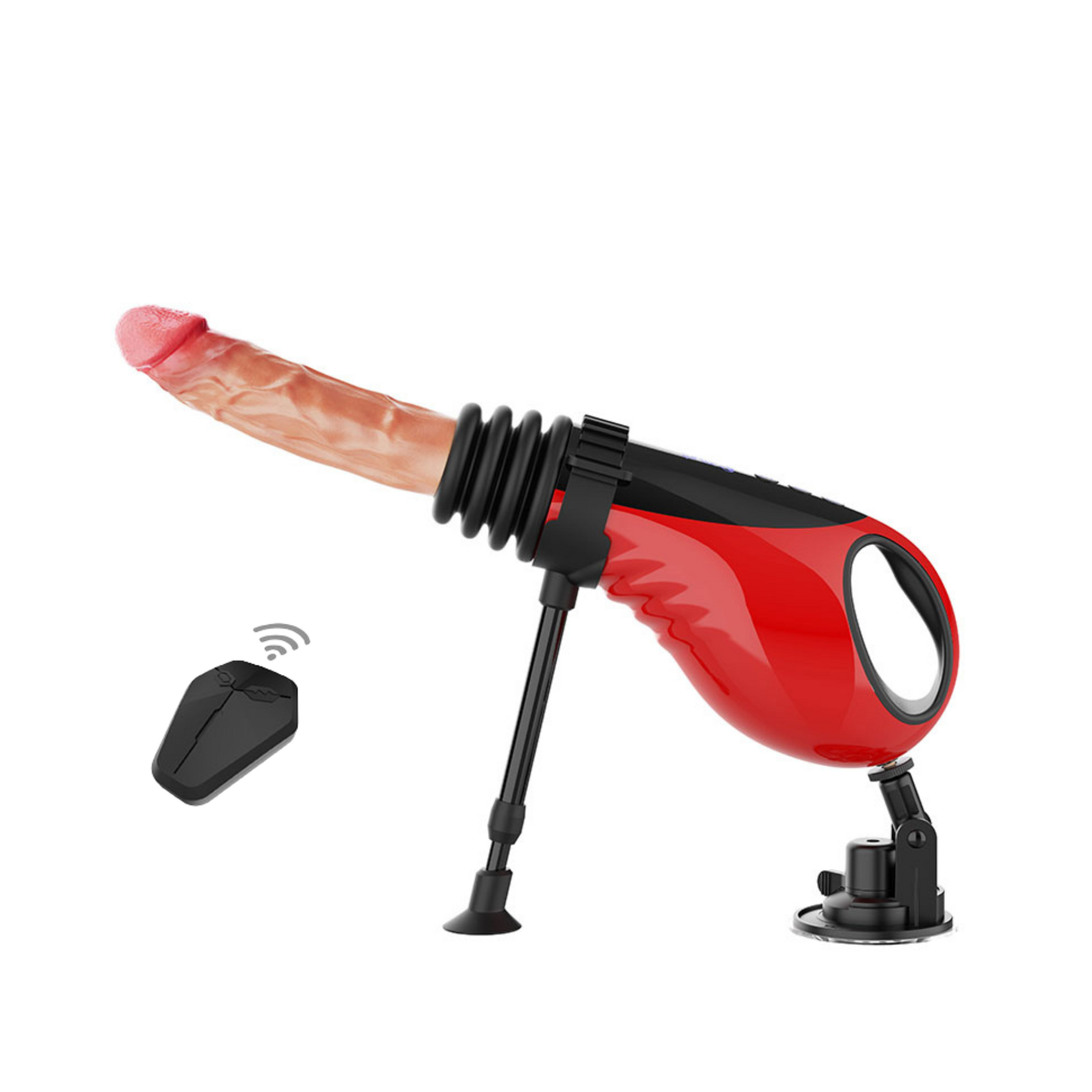 Wireless Portable Fuck Machine Pro 2.0 - Set di 3 Dildo Intercambiabili