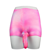Wolf Dildo Silicone Leather Pants