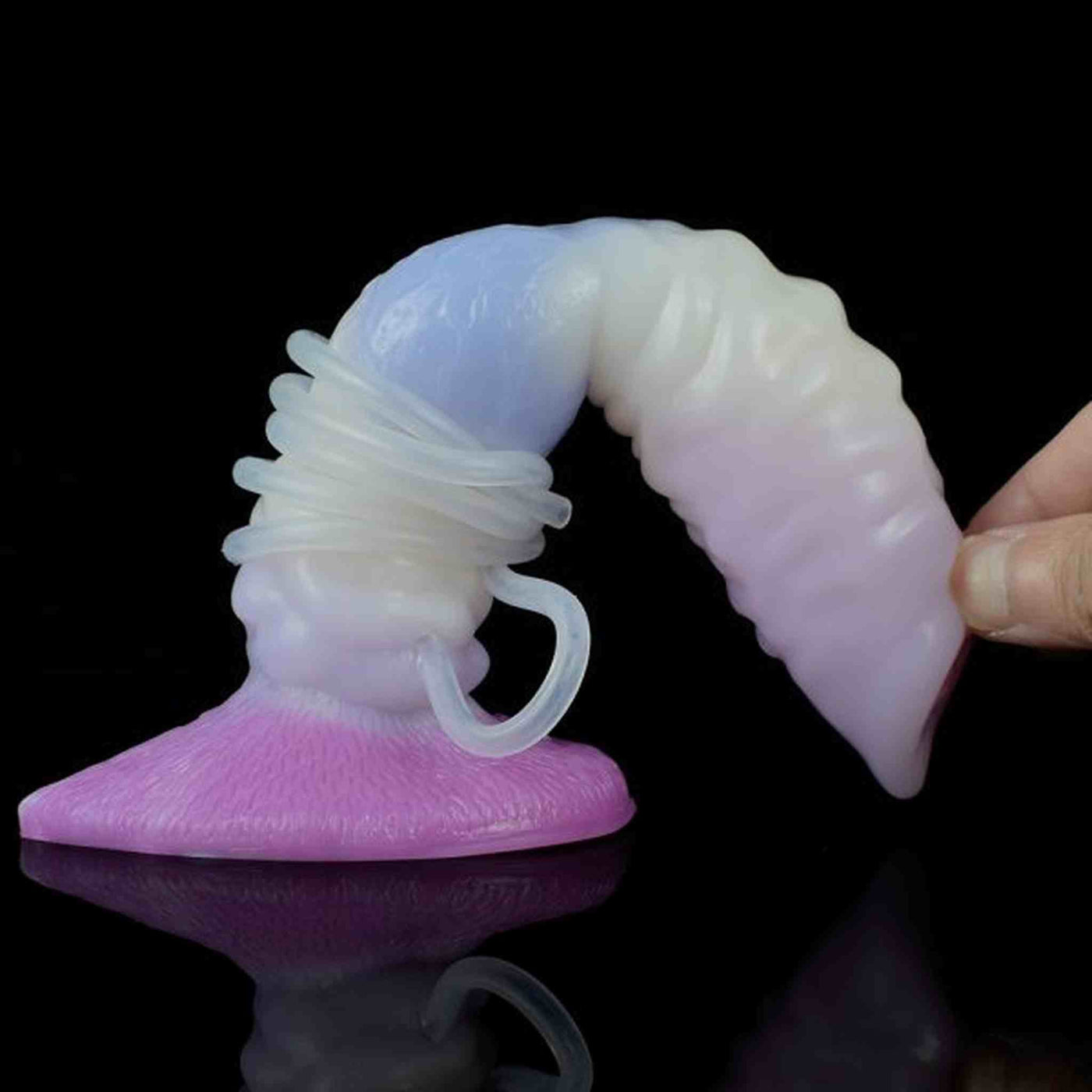 Wolf anal dildo Squirting
