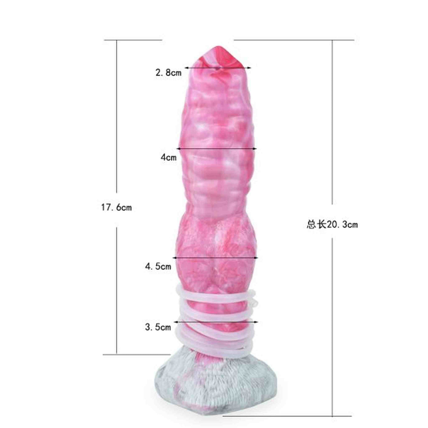 Wolf anal dildo Squirting