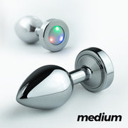 Borealis Crushious – Plug Anale in Metallo con Luce LED, foto 2
