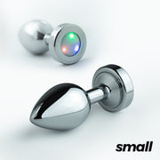 Borealis Crushious – Plug Anale in Metallo con Luce LED, foto 1