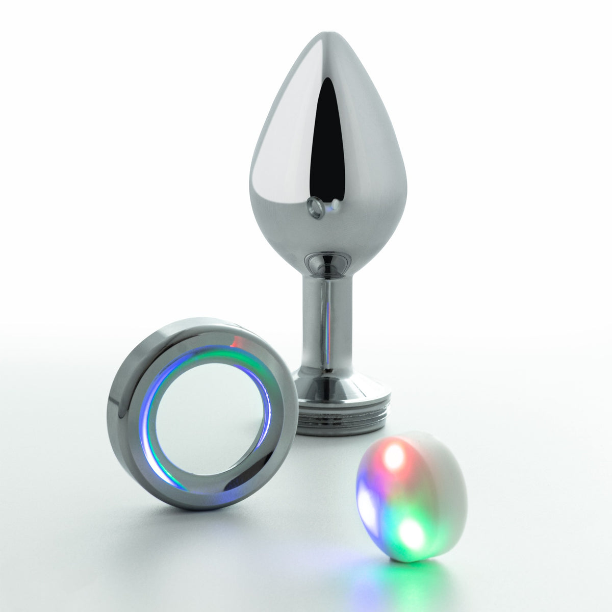 Borealis Crushious – Plug Anale in Metallo con Luce LED, foto 7