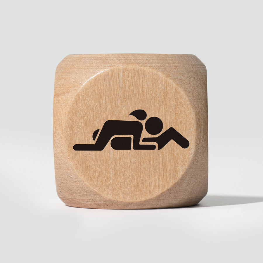 Dado delle Posizioni in Legno Crushious – Gioco Erotico