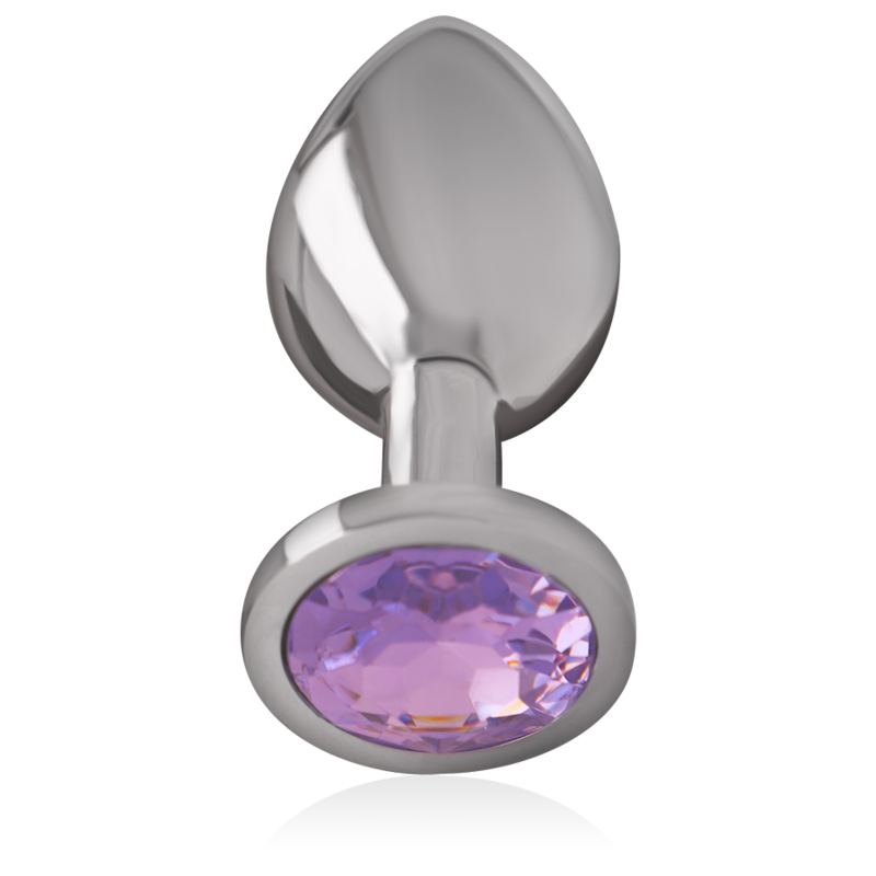 Beautiful purple diamond anal plug for elegant and luxurious pleasure