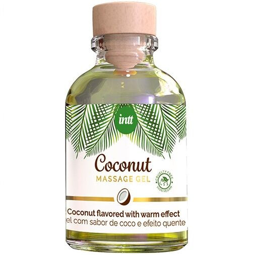 Olio da Massaggio Vegano al Cocco con Effetto Riscaldante - 30 ml - GoEstasy