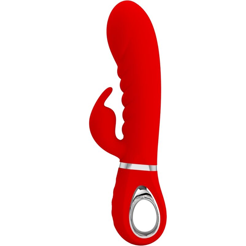 Vibratore Rabbit in 100% Silicone Medicale con Scanalature Extra Stimolanti - GoEstasy