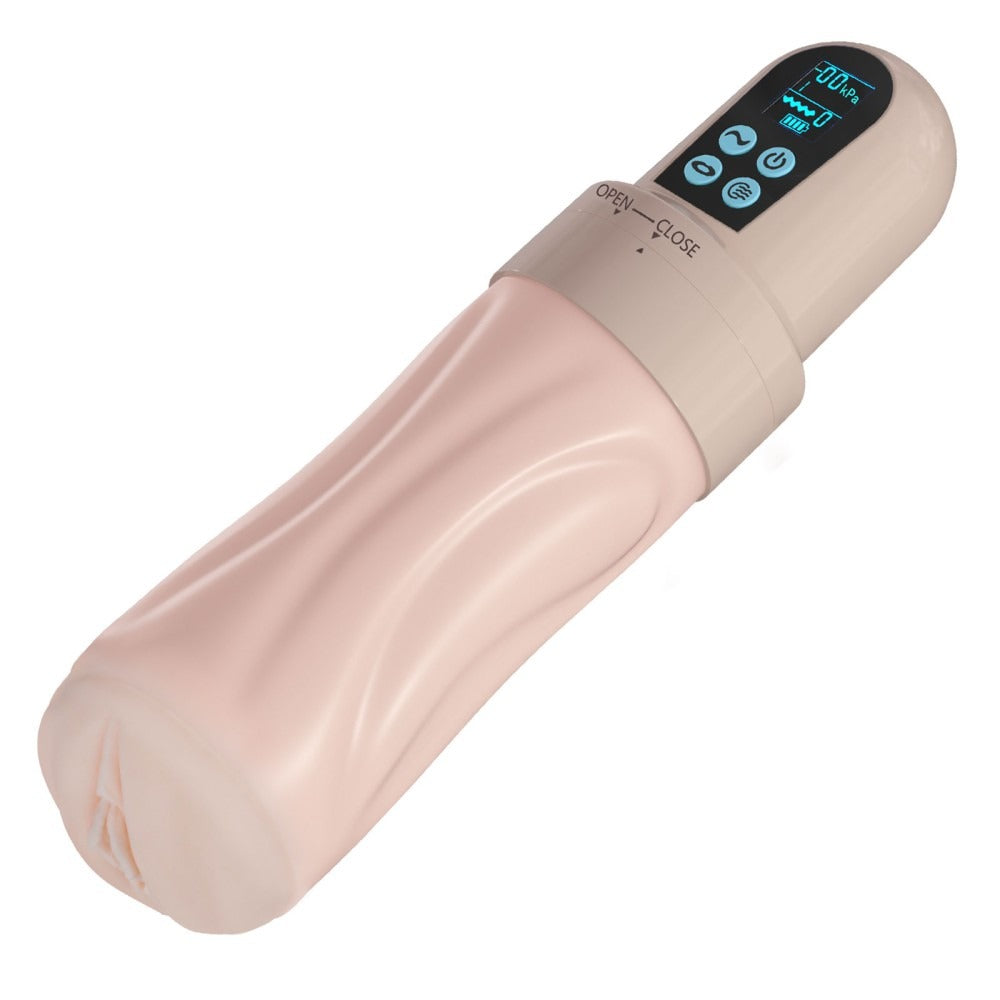 SuckStrocker III Masturbatore con Vibrazione e Suzione