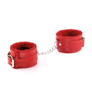 Kit Bondage Dungeons & Maidens Crushious – Kit BDSM Rosso 8 Pezzi, foto 5