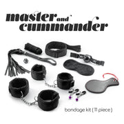Kit Bondage Master & Cummander 11 Pezzi Crushious – Kit BDSM Foderato, foto 1