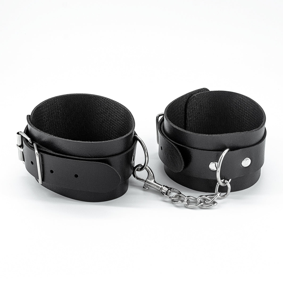 Kit Bondage Punisher 8 Pezzi Crushious – Kit BDSM in Ecopelle Nera, foto 5