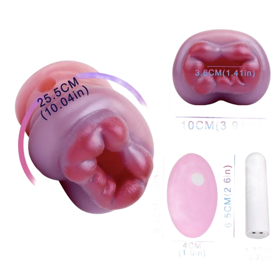 leopard silicone Fantasy Masturbators