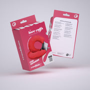 Love Cuffs Crushious – Manette in Peluche Nere o Rosse, foto 10