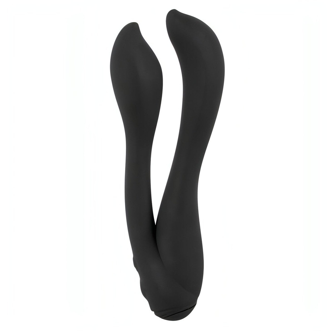 Black Leaf Dual Stimulation Vibrator - Doppio Motore da 7 diversi programmi di vibrazione, Silicone Medicale, Soft Touch & Flexi You2Toys