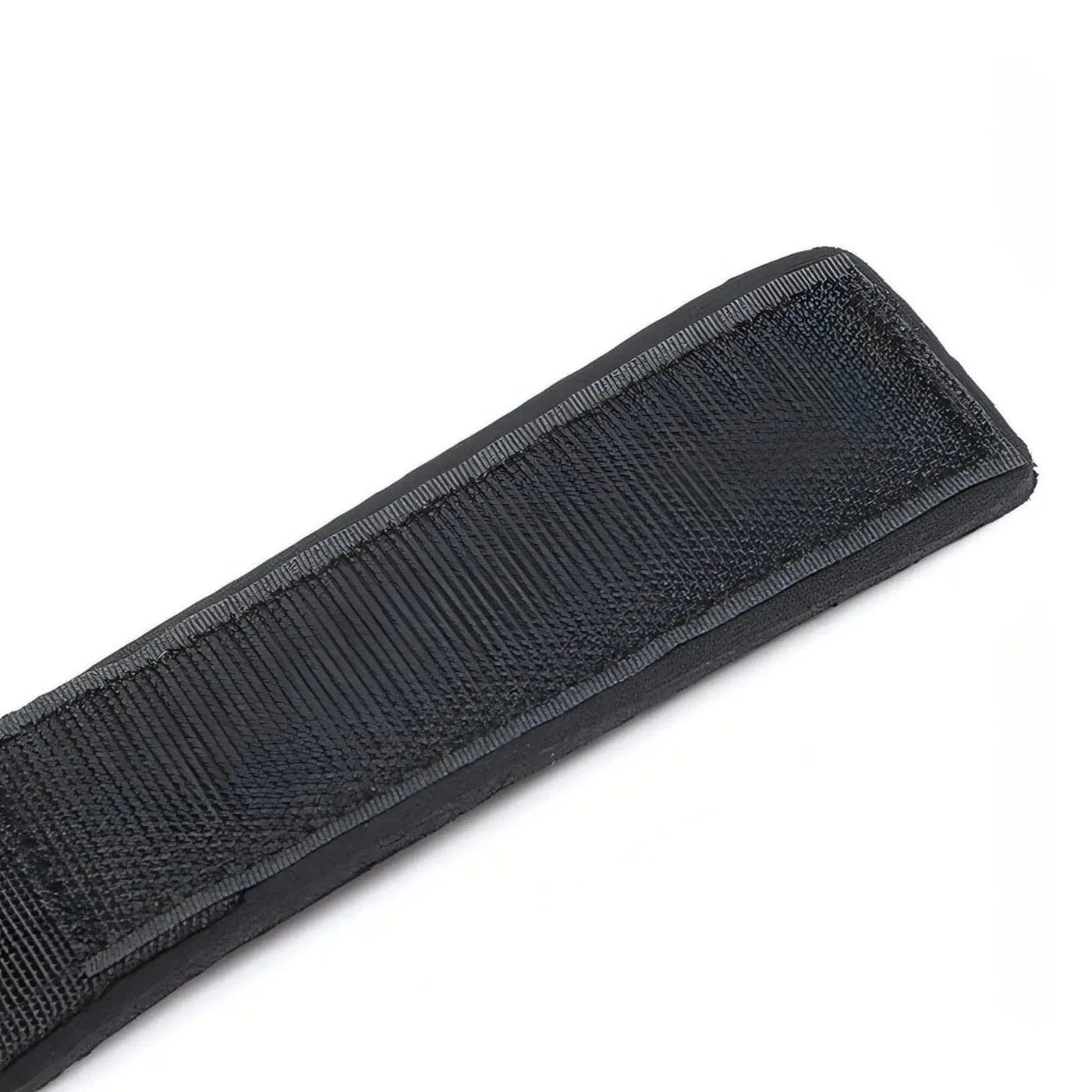 Polsiera nera in tessuto morbido con chiusura a velcro