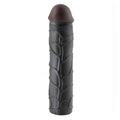 3'' Fantasy X-Tensions Realistic Phallic Sheath 22.8 cm long, 5 cm wide - Black
