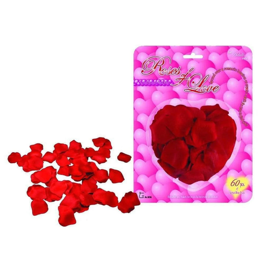 60 pétalos de rosa perfumados