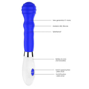 Alida - Ultra Soft Silicone - 10 Speeds - Royal Blue