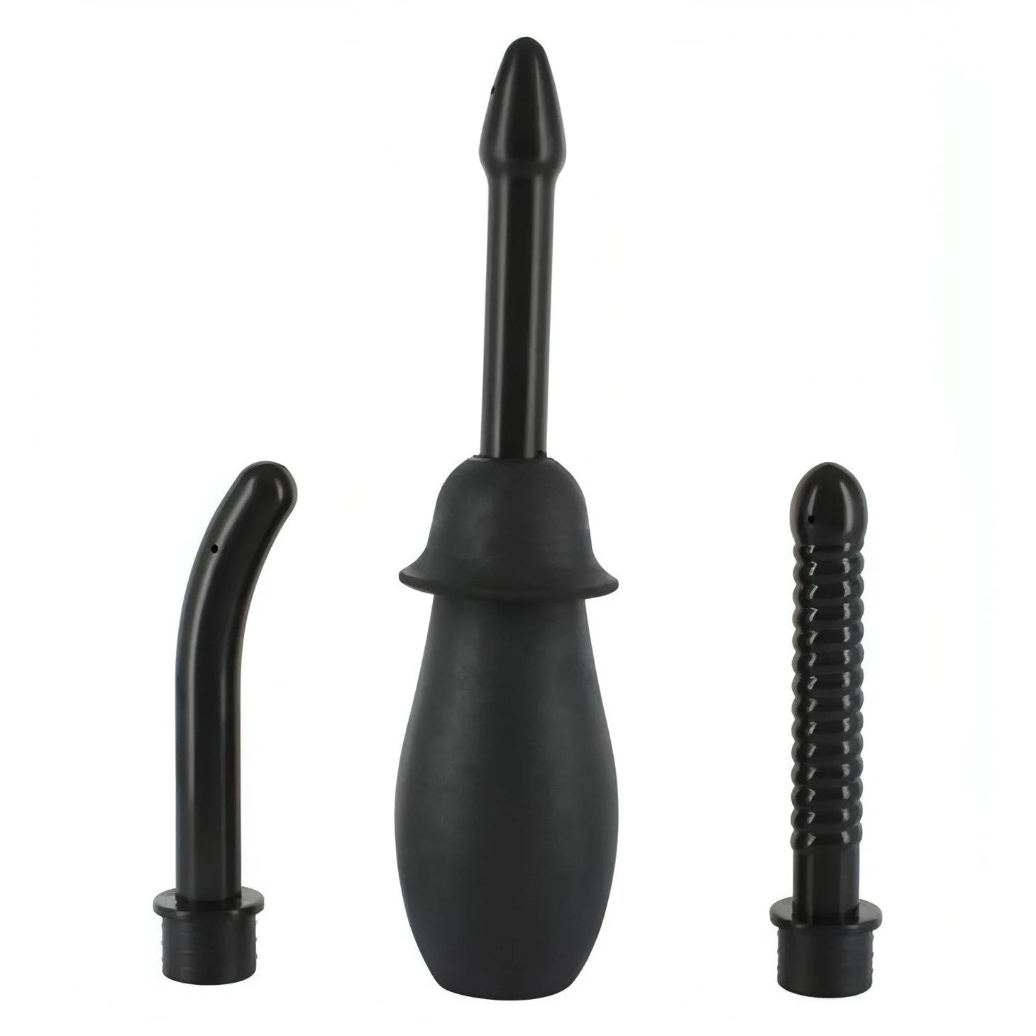 Anal douche kit - Black - GoEstasy