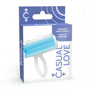 Anello Vibrante Sottile con Stimola Clitoride a Texture Stimolante