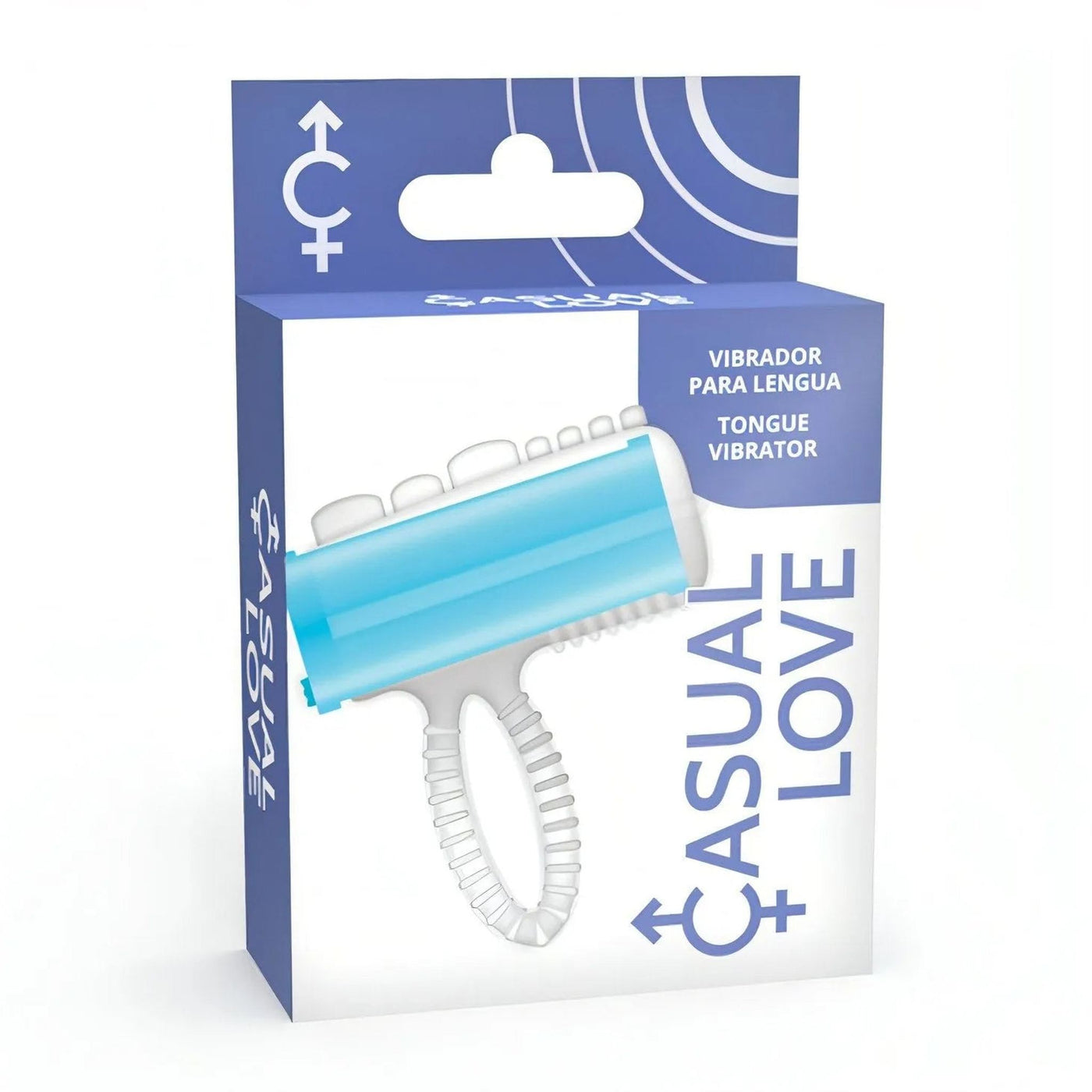 Anello Vibrante Sottile con Stimola Clitoride a Texture Stimolante