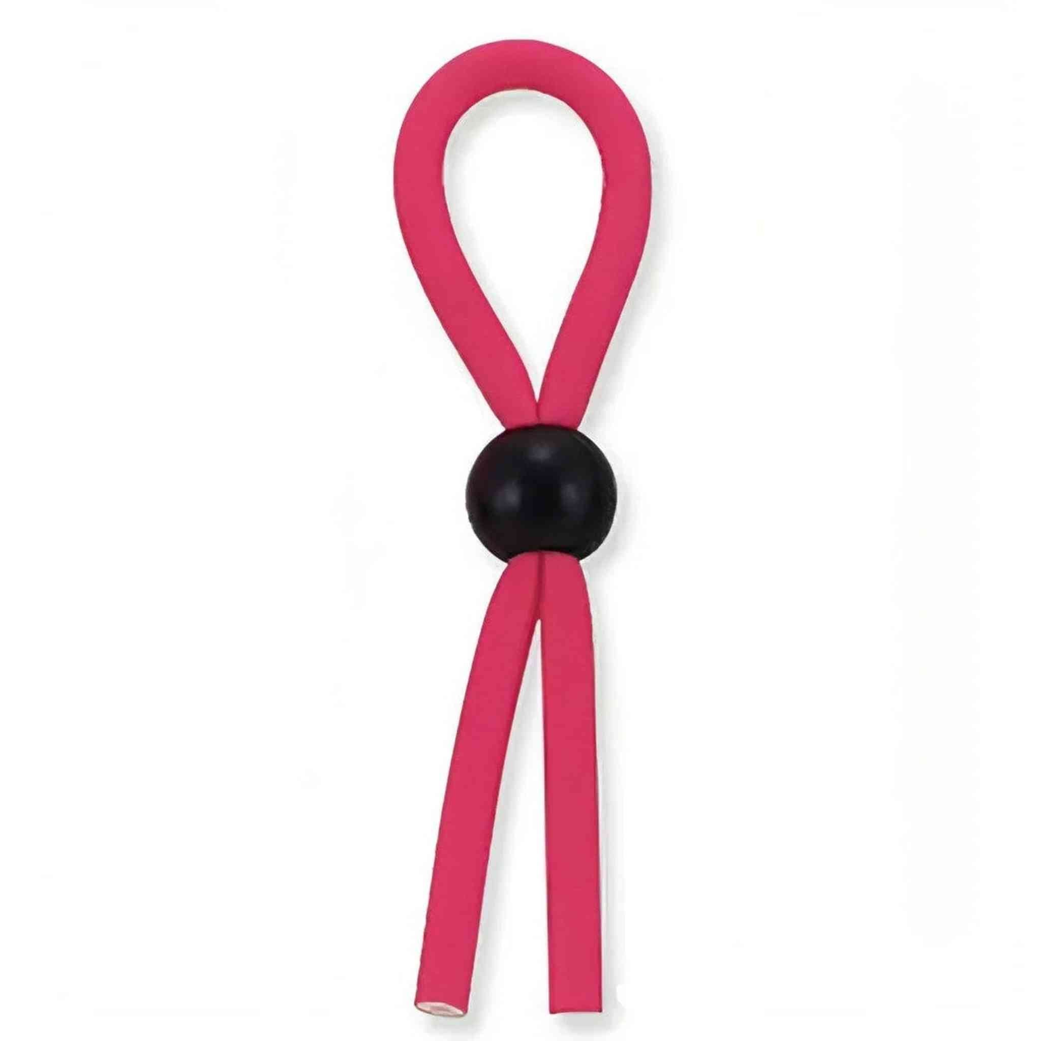Anello fallico regolabile - Silicone, Fucsia