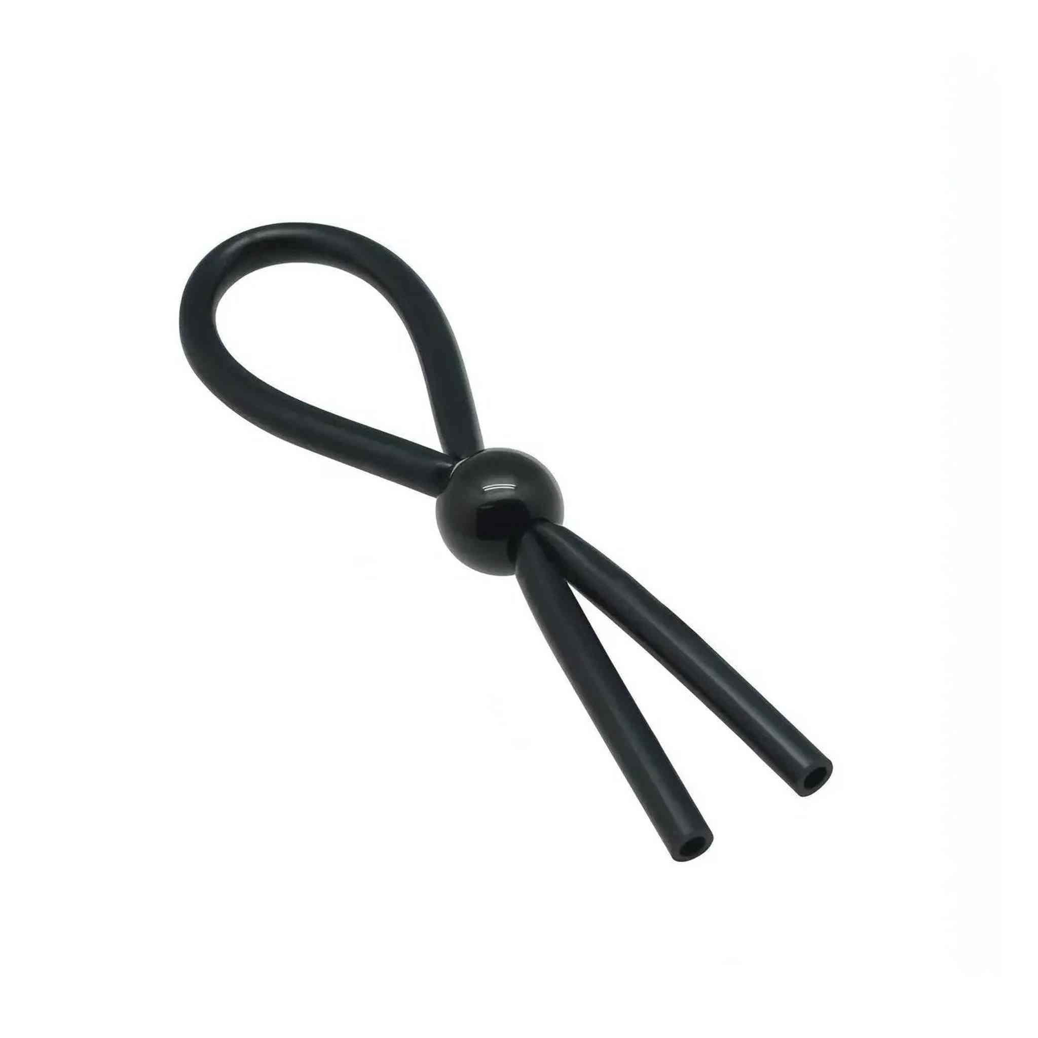 Anello fallico regolabile - Silicone, Nero