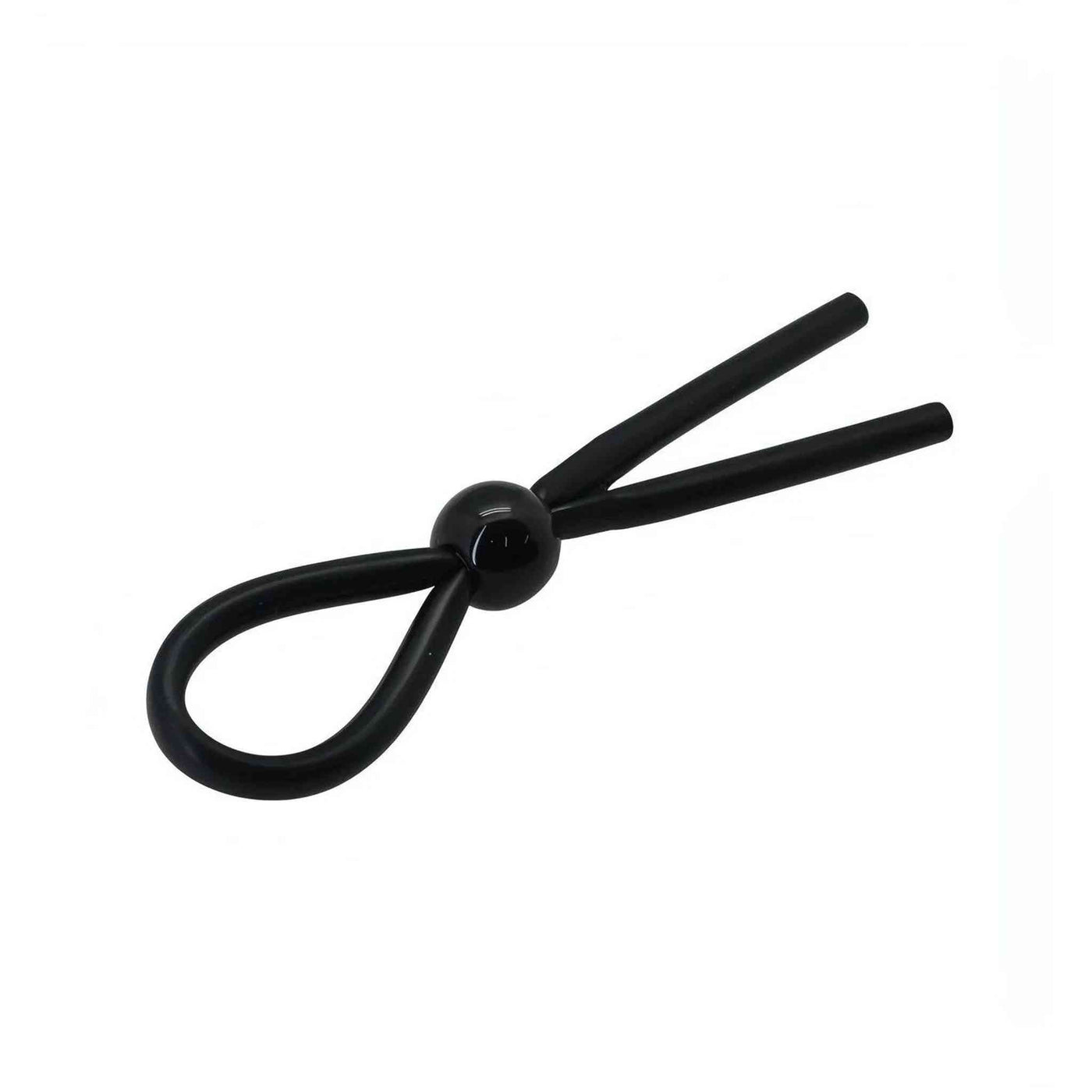 Anello fallico regolabile - Silicone, Nero