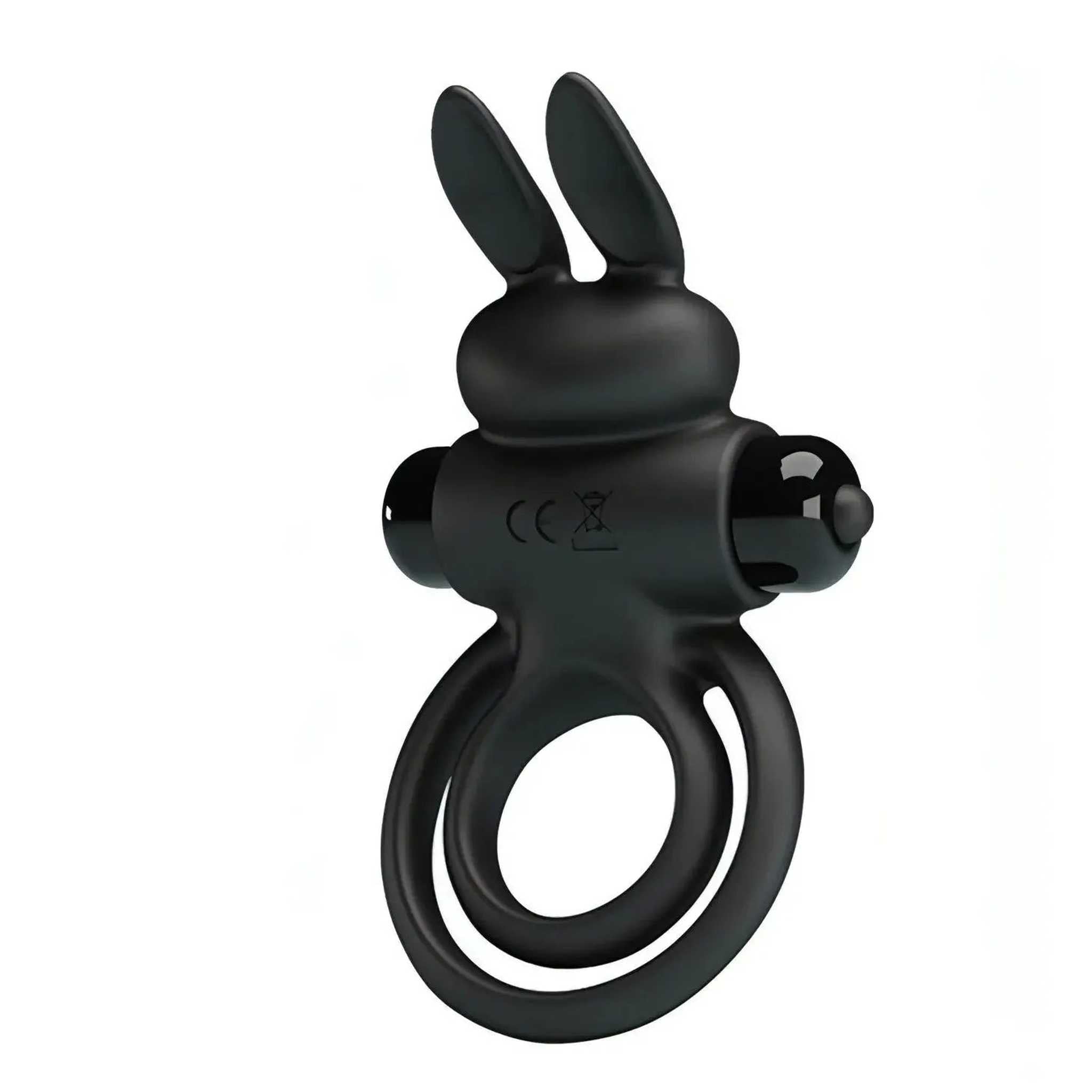 Anello in Silicone Pene e Testicoli con stimolatore clitorideo