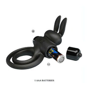 Anello in Silicone Pene e Testicoli con stimolatore clitorideo
