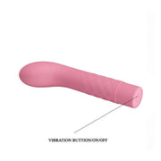 Atlas Vibratore Punto G in Silicone con 10 modalità di vibrazione