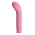 Atlas Vibrator Point G en silicona médica: 10 modos de vibración diferentes, rosa