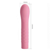Atlas Vibratore Punto G in Silicone con 10 modalità di vibrazione