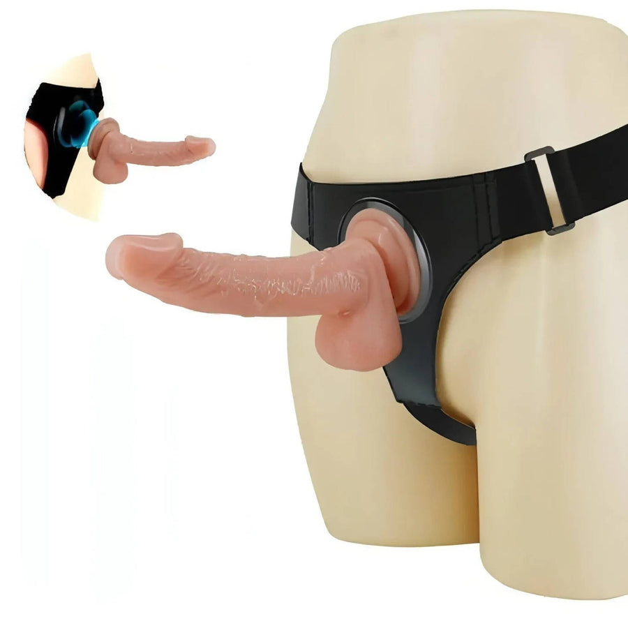 Beginner Strapon Set Harness Con Dildo