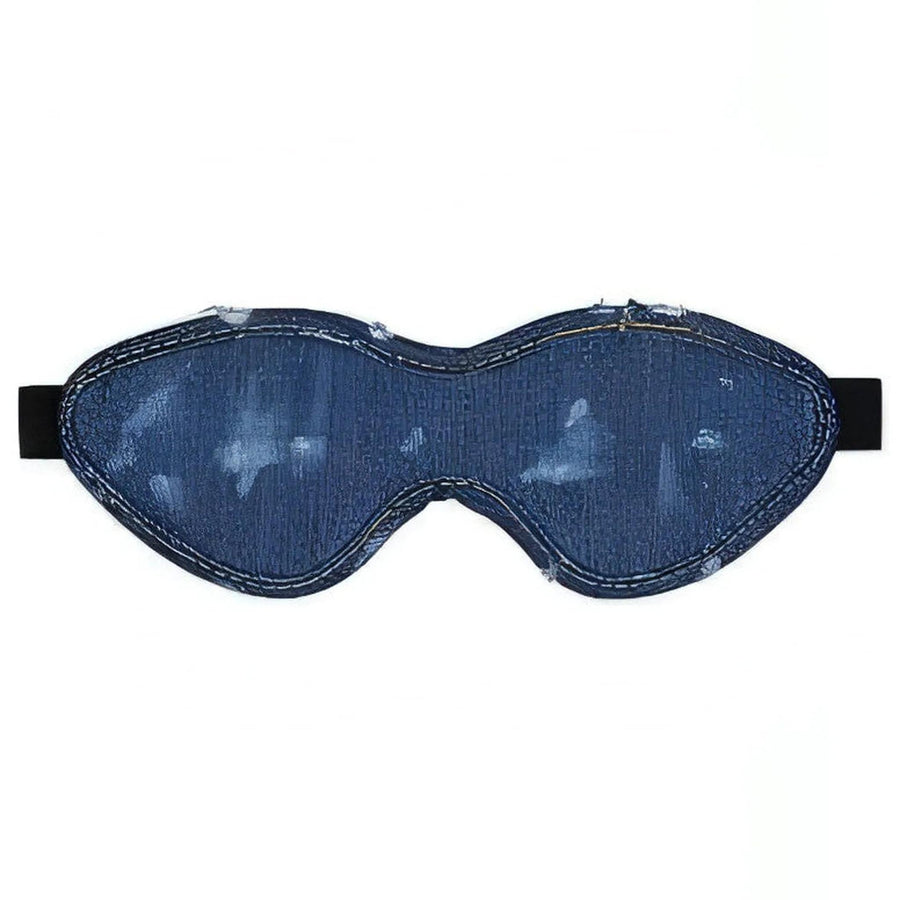 Benda in Denim Stile Jeans Distressed
