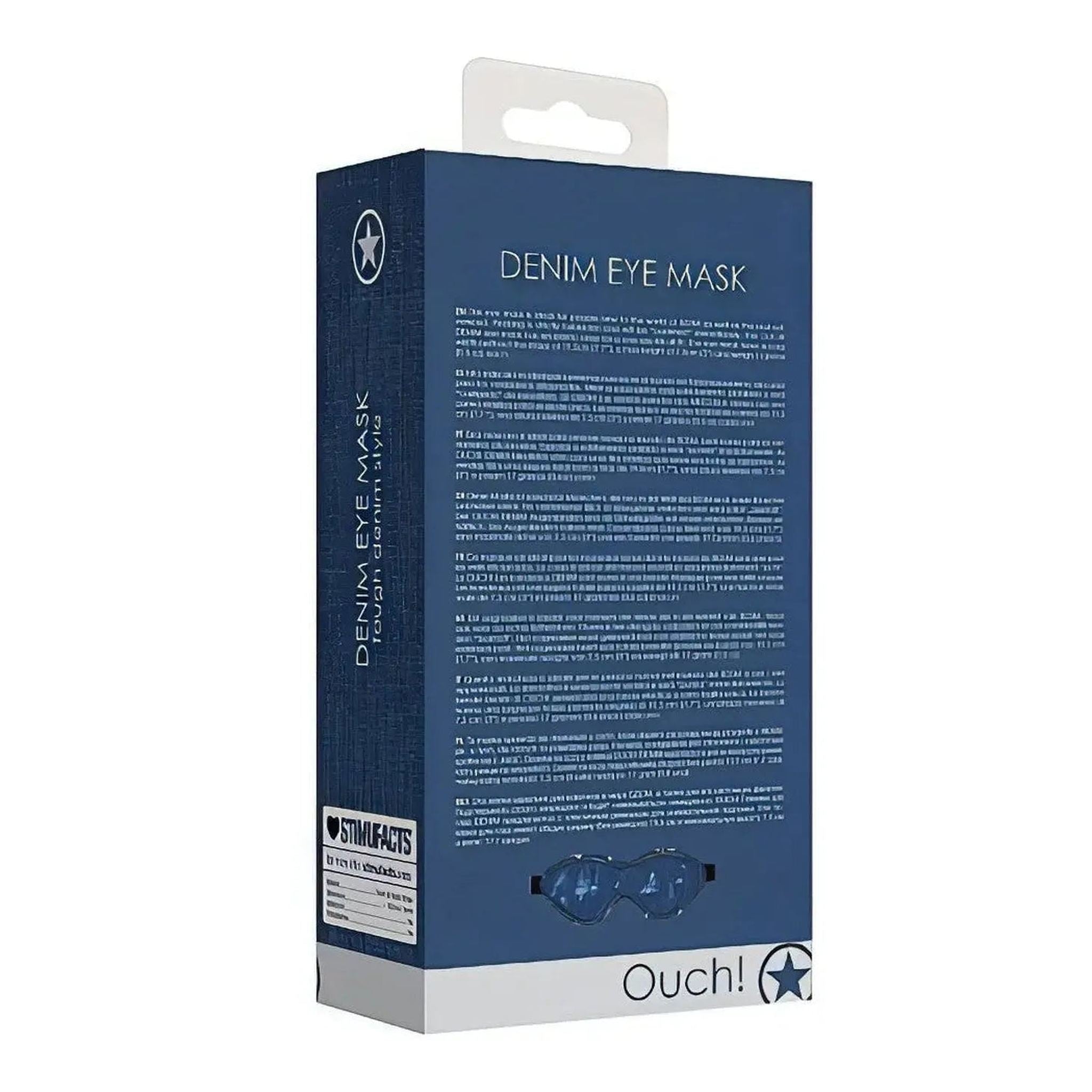 Benda in Denim Stile Jeans Distressed