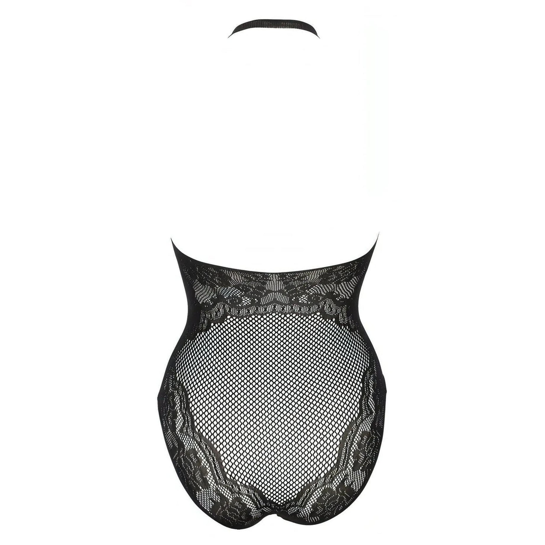 Bodya Rete Intrecciata con Collo Alto