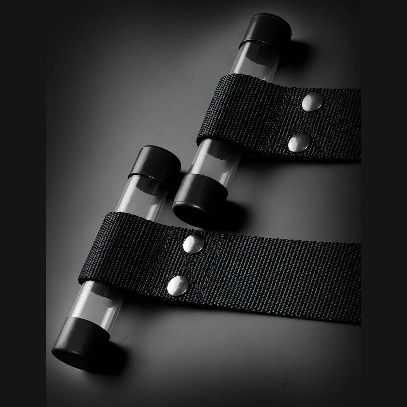Bondage Door Cuffs - Black