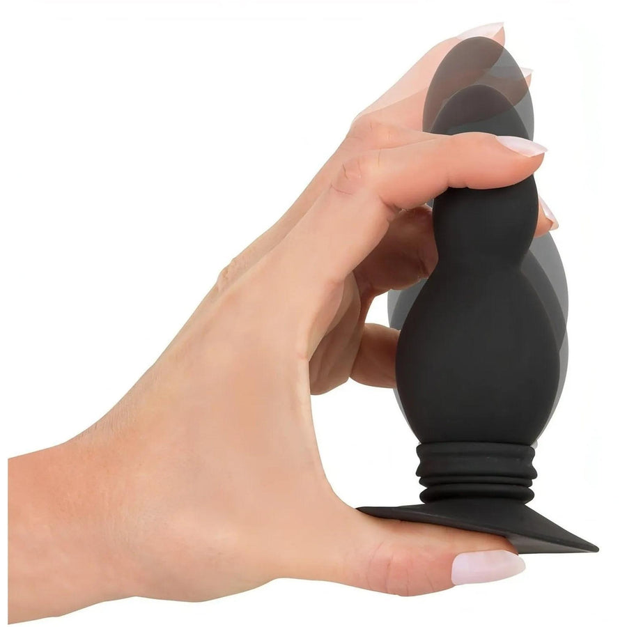 Bouncing Plug - Black, Silicone