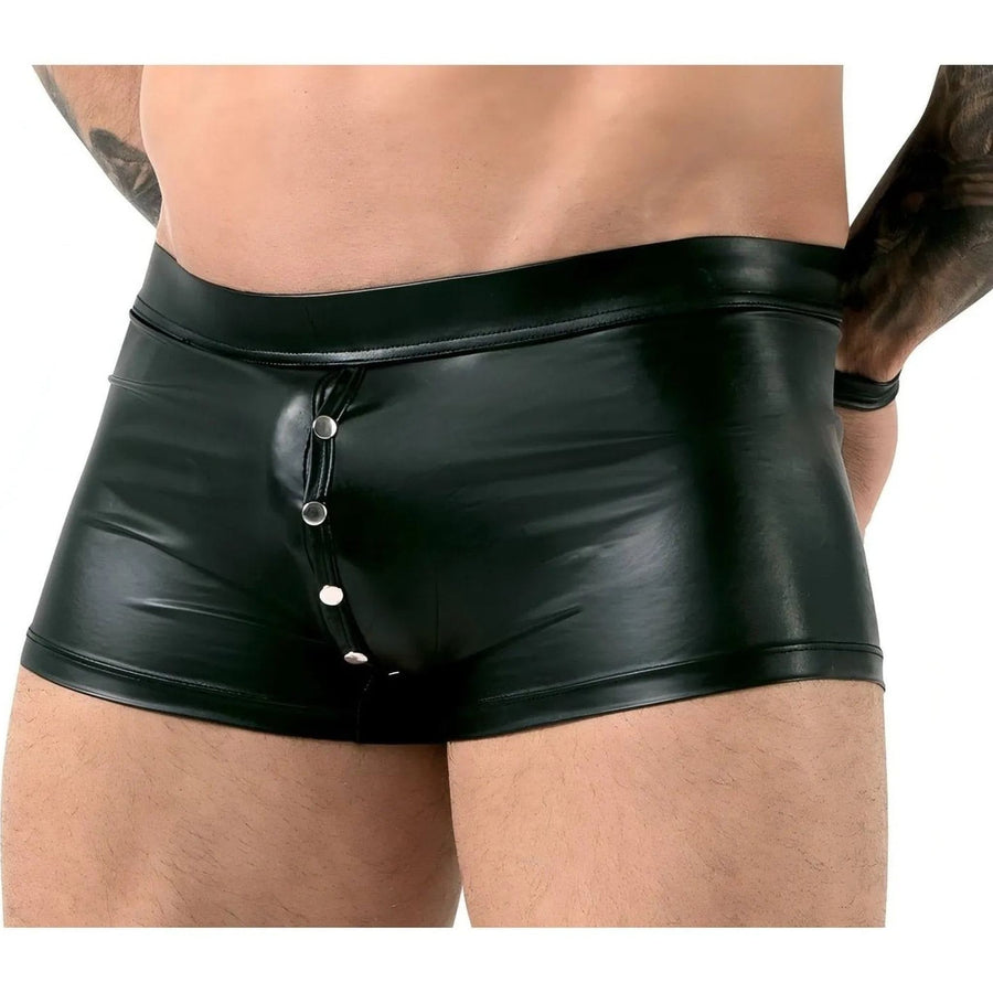 Boxer Sexy Uomo con Bottoncini anteriori e Manette Posteriori